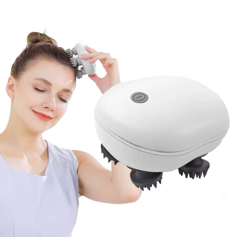 Massageador Elétrico Portátil para Cabeça, Pescoço e Ombros